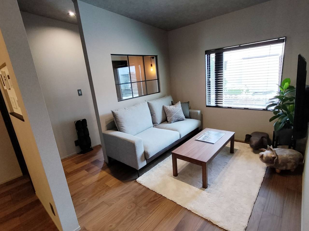 犬山市　築50年　平屋　フルリノベーション　リビング