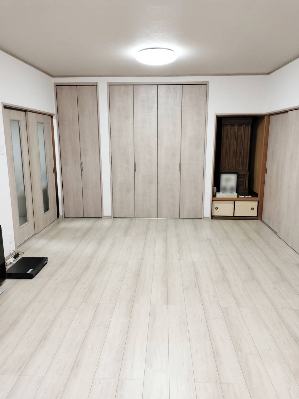 小牧市で和洋室リノベーション｜「頼れる大工」が解決！床の傷み補修と断熱強化で広々明るいLDKへ